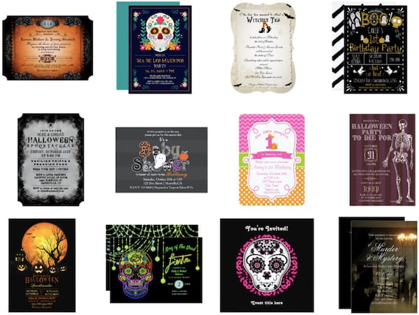 Halloween Party Invitations Halloween Party Invitations