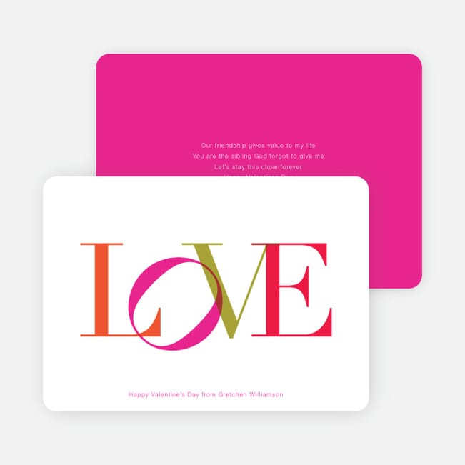 L O V E Note Cards