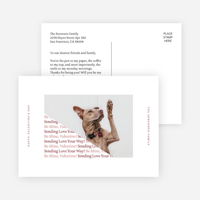 Puppy Kind of Love Valentine’s Day Cards