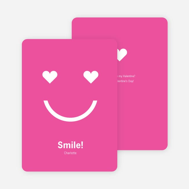 Smiling from the Heart Valentine