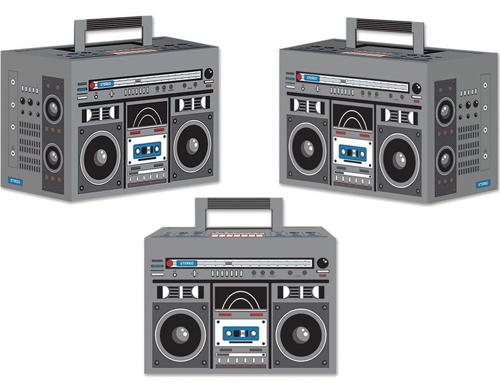 Boom Box Favor Boxes Boom Box Favor Boxes