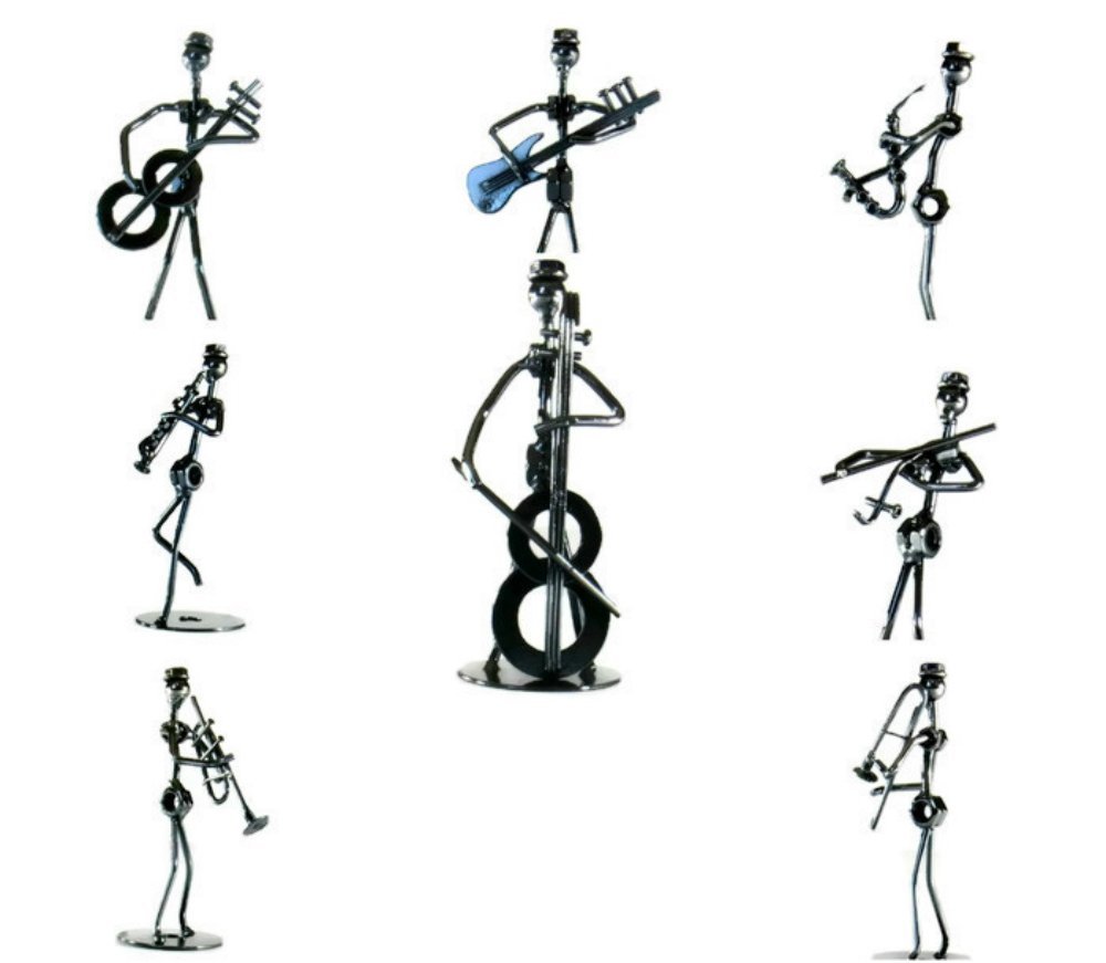 Metal Musician Orchestra Set Metal Musician Orchestra Set
