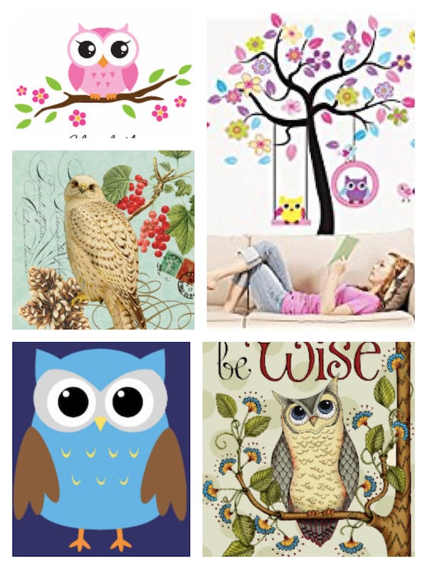 Owl Wall Decals
