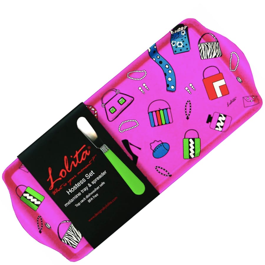 Fun Purse Lover Melamine Hostess Tray