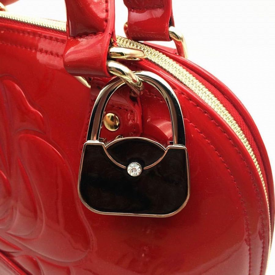 Handbag Shape Design Metal Foldable Purse Hook 