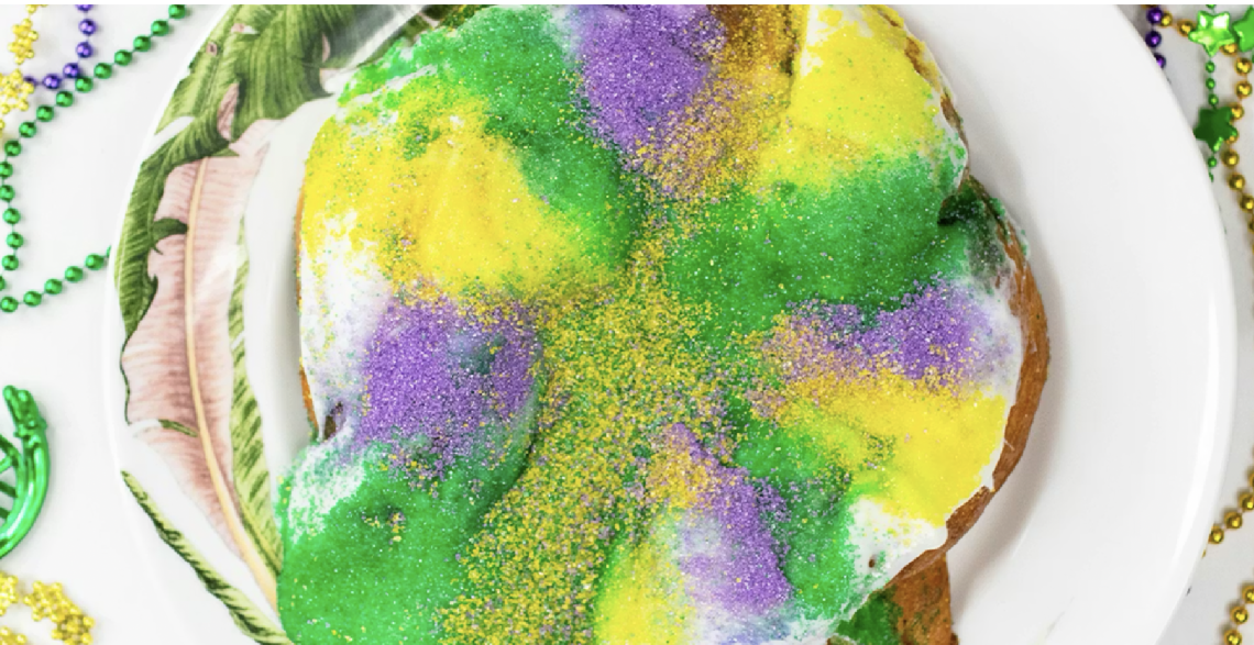 Mardi Gras Party Food and Drink