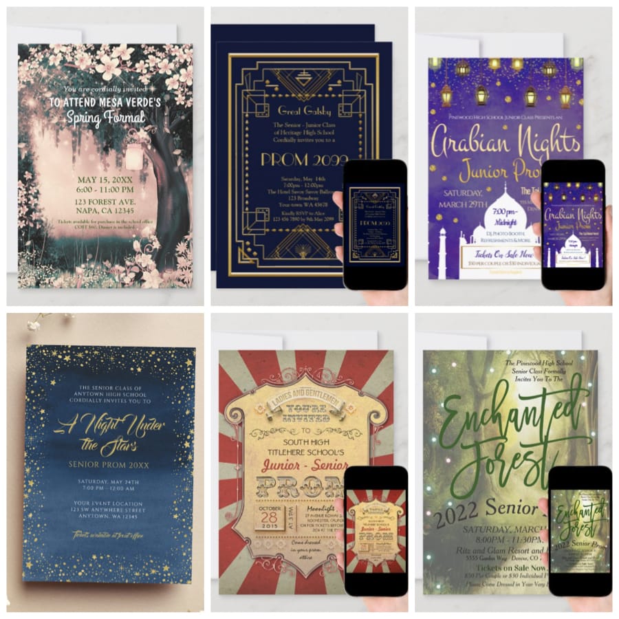 Prom Invitations