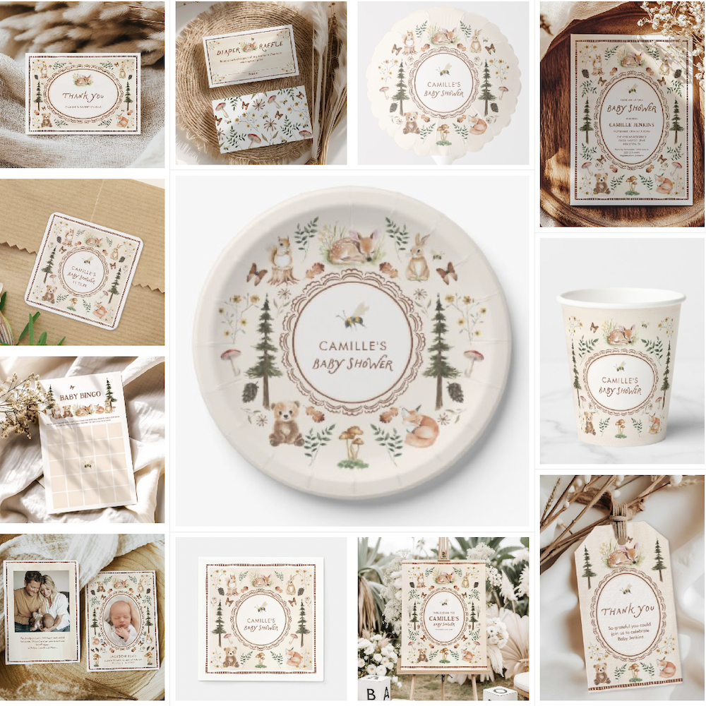 Woodland Animals Party Supplies