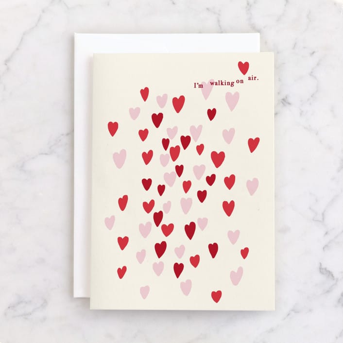 Walking On Air Valentine's Day Cards