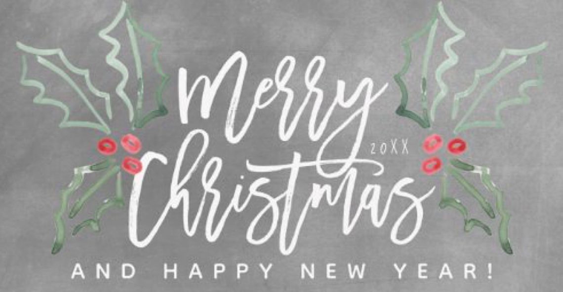 Chalkboard Chic Holiday Cards and Inspiration