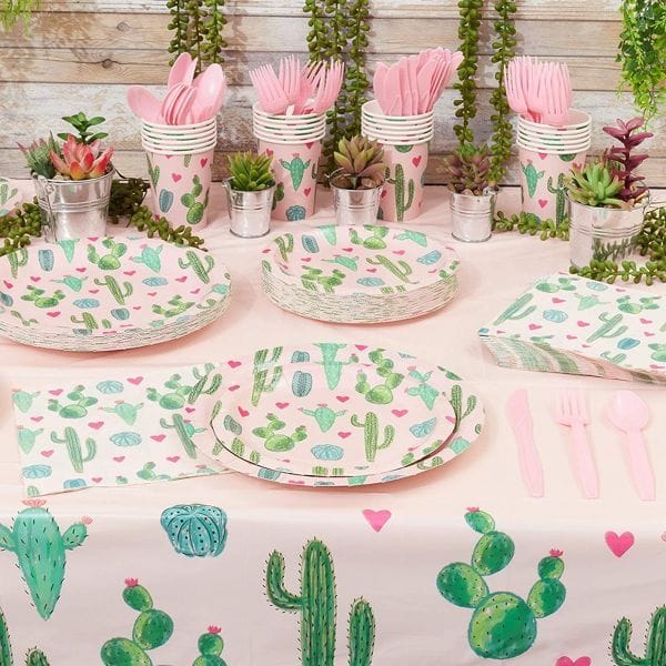 Cactus Party Plates